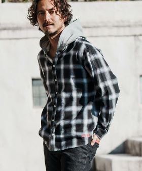  Cool Check Flannel Shirts Parka シャツパーカー(F24N110) | CAMBIO カンビオ