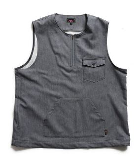  Soft Denim Pullover Vest ベスト(rt2412007) | CAMBIO カンビオ(ジレ・ベスト)