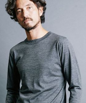  WOOL JERSEY PULLOVER KNITSAW L-S ニットソー(2332-039) | CAMBIO カンビオ