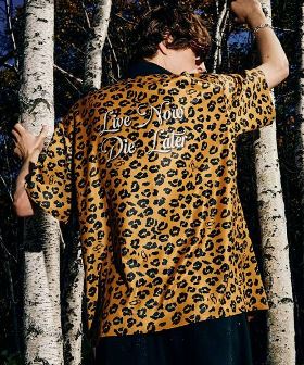 Leopard Bowling Shirts レオパードボウリングシャツ(GB0124-SH01) | CAMBIO カンビオ(半袖・5分)