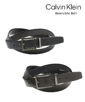 【Calvin Klein / カルバンクライン】Reversible Belt / リバーシブル ベルト ギフト プレゼント
