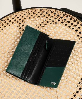 MURA 財布 メンズ 二つ折り 薄型 スキミング防止 イタリアンレザー ブライドルレザー