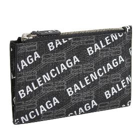 BALENCIAGA バレンシアガ CASH LONG COIN CARD HOLDER BB モノグラム キャッシュ ロング カード ケース コイン ケース