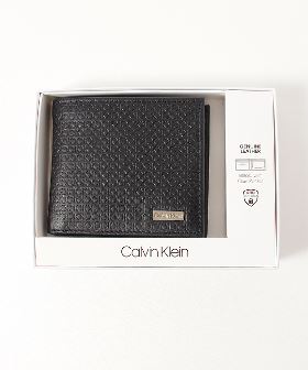 【Calvin Klein/カルバンクライン】ワンポイント レザーコンパクトウォレット