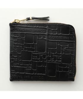COMME DES GARCONS コインケース SA3100EL EMBOSSED LOGOTYPE