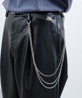 ital. from JUNRed / 2way triple wallet chain