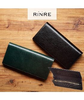【RINRE/リンレ】メンズ 財布 長財布 大容量 使いやすい カード 収納 たくさん入る 高級 本革 ブランド シンプル