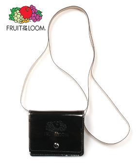 FRUIT OF THE LOOM/フルーツオブザルーム　PVC COLOR SHOULDER WALLET / カラービニール 財布 ポーチ