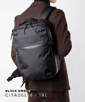 ブラックエンバー BLACK EMBER CITADEL 18 バックパック メンズ バッグ リュックサック Backpack 2way ブラック