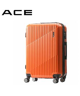 エース スーツケース Mサイズ 64L/70L 拡張機能付き ACE クレスタ 06317 キャリーケース キャリーバッグ
