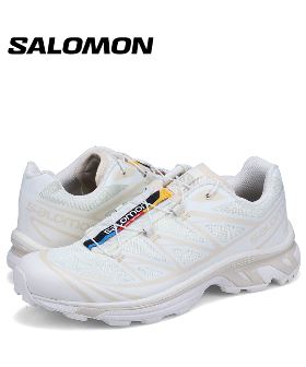 サロモン SALOMON シューズ トレッキングシューズ スニーカー メンズ XT−6 ホワイト 白 L47445300