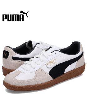 PUMA プーマ スニーカー パレルモ レザー メンズ PALERMO LEATHER ホワイト 白 396464−04