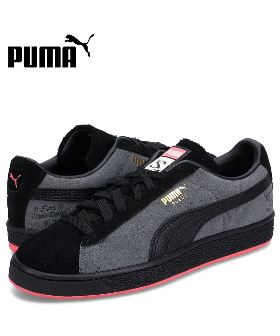 PUMA プーマ ステイプル スニーカー スウェード メンズ コラボ スエード STAPLE SUEDE ブラック 黒 396253−01