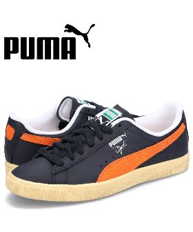 PUMA プーマ スニーカー クライド ヴィンテージ メンズ CLYDE VINTAGE ブラック 黒 394687−02