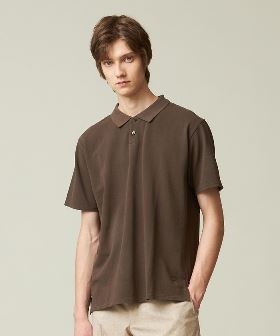 SY32 by SWEETYEARS/MICRO PIQUE SKIPPER POLO