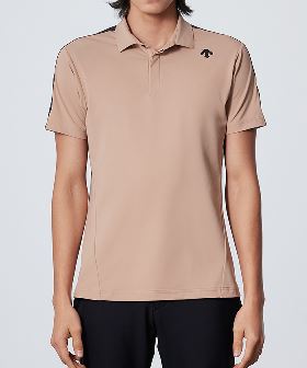 【吸水速乾】リゾートゴルフデザイン 半袖ポロシャツ