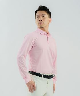 【予約】FUNCTIONAL WIDE LONG−SLEEVE ポロシャツ