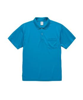 LUXE/R(ラグジュ)襟ロゴプリント半袖ポロシャツ/ポロシャツ 半袖 メンズ ゴルフウェア 接触冷感 吸水速乾 ロゴ