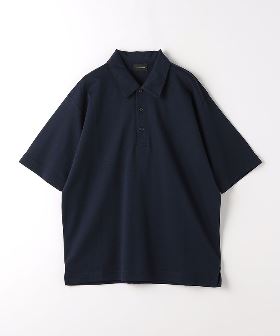 【BASIC SERIES】モックネックトリコットメッシュ半袖シャツ