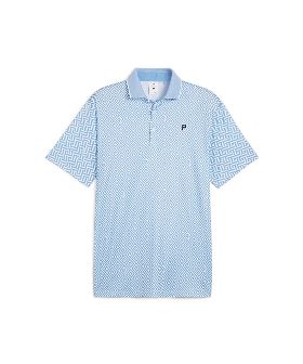 メンズ ゴルフ PUMA x PTC リゾート 半袖 ポロシャツ