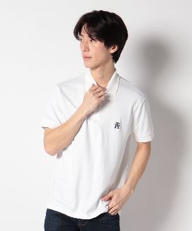 メンズ ゴルフ PUMA x PTC ジャカード 半袖 ポロシャツ