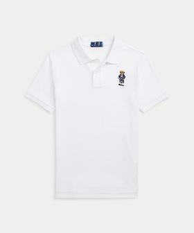 (ボーイズ 8才〜20才)Polo ベア コットン メッシュ ポロシャツ