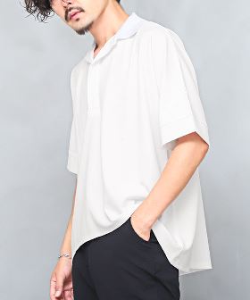 【Web限定】モンステラパターンジャガードシャツ