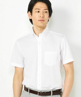 韓国系無地なしワッフルオープンカラーポロシャツ