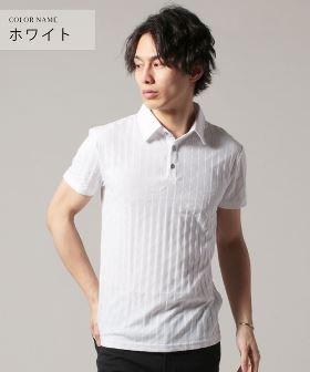 【定番人気】スキッパー ポロシャツ