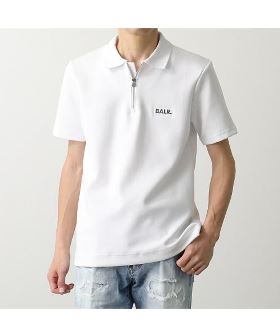 【Bl】【520001】梨地オーバーサイズポロシャツ