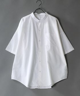 SHIPS STANDARD: ウール サキソニー レギュラーカラーシャツ