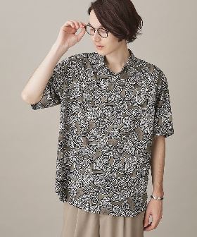 【CONVERSE/コンバース】ポリツイルワンポイント刺繍 半袖シャツ
