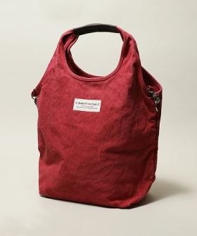 【特典対象】日本製 反応染め キャンバス × 本革 レザー ショルダートート バッグ
